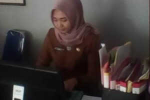 S8uasana kerja di RSUD Linggarjati.